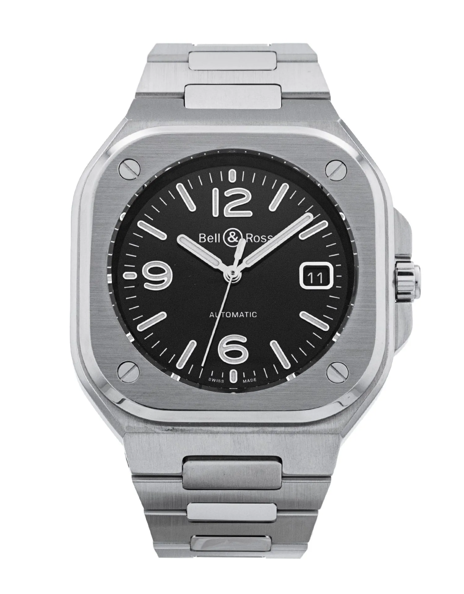 Bell and Ross BR 05 - cadran Trimestre noir arabe