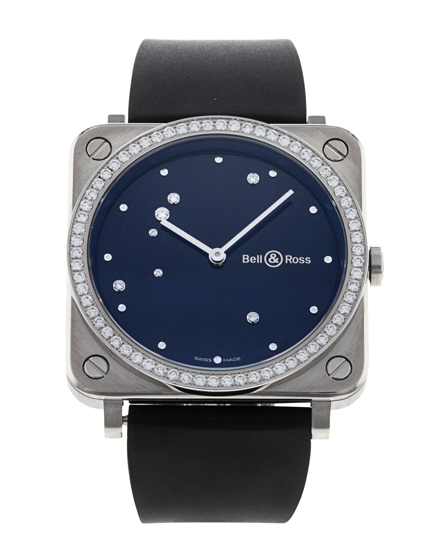Bell and Ross BRS - cadran Diamant bleu