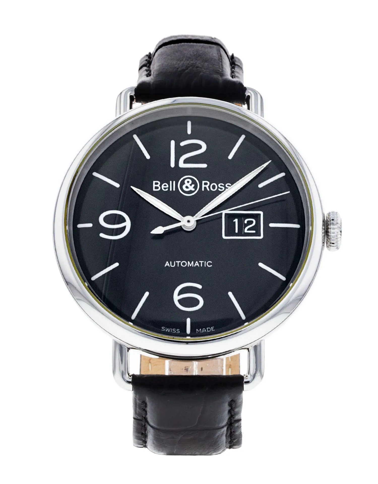 Bell and Ross Vintage - cadran Trimestre noir arabe