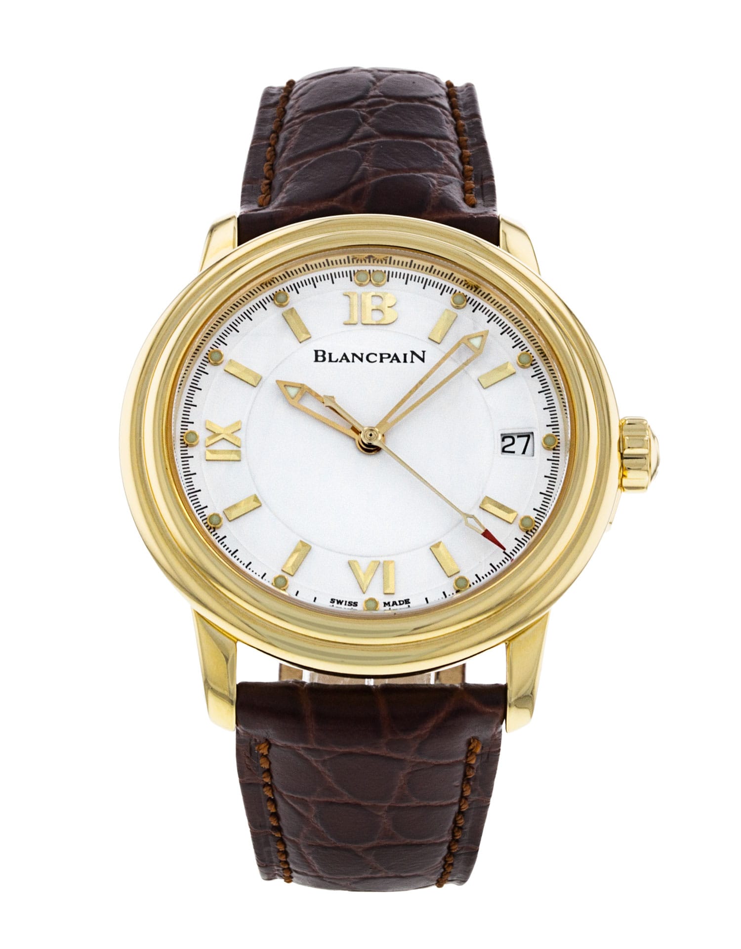 Blancpain Leman - cadran Argent quartier chiffre romains