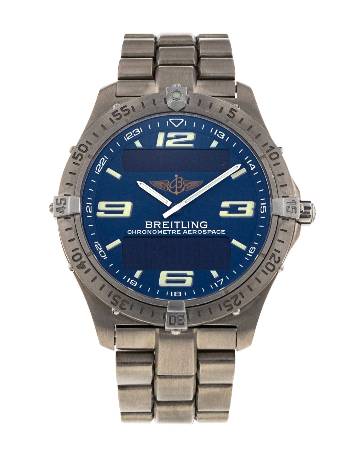 Breitling Aerospace - cadran Bleu quartier arabe