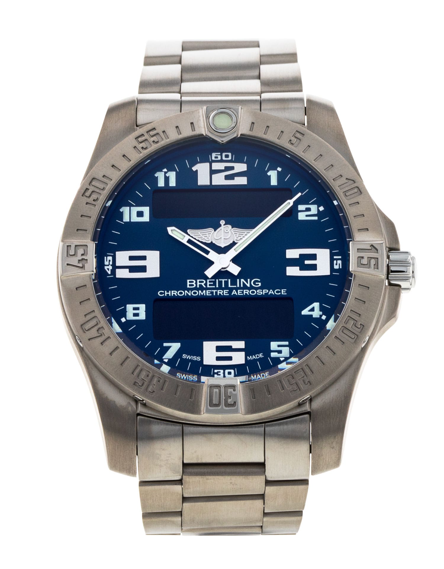 Breitling Aerospace Evo - cadran Bleu Arabe