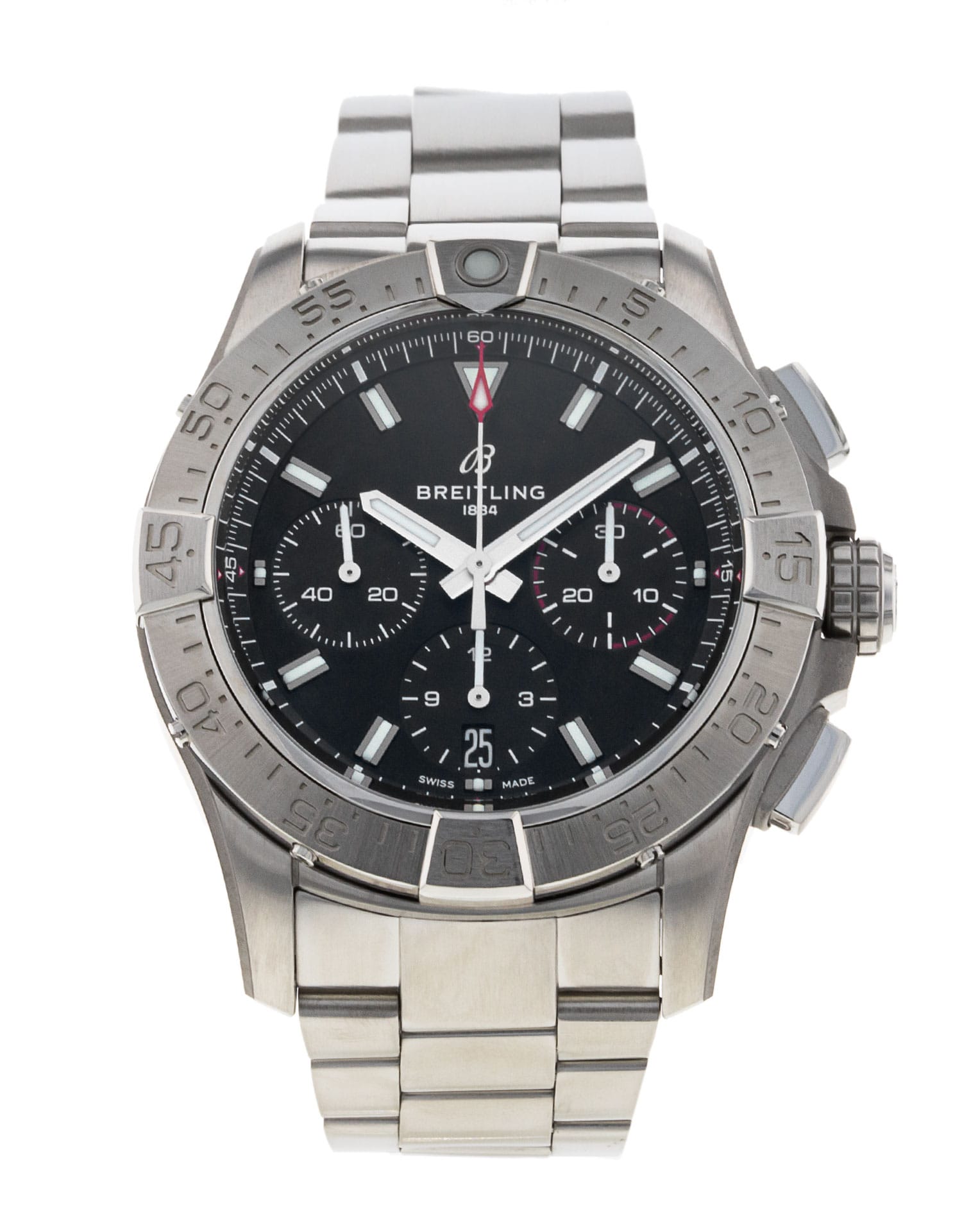 Breitling Avenger B01 Chronograph - cadran Baton noire