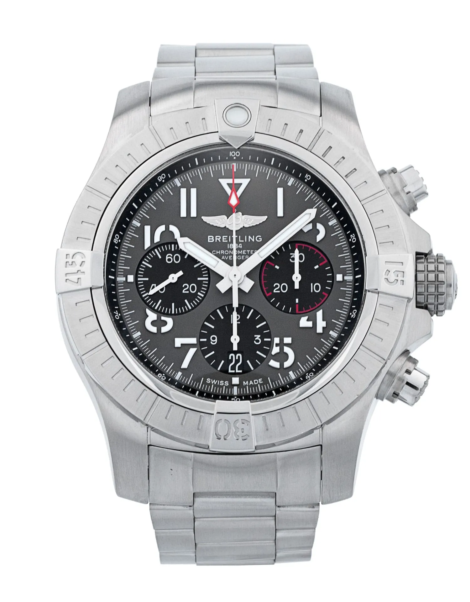 Breitling Avenger B01 Chronograph - cadran Arabe gris