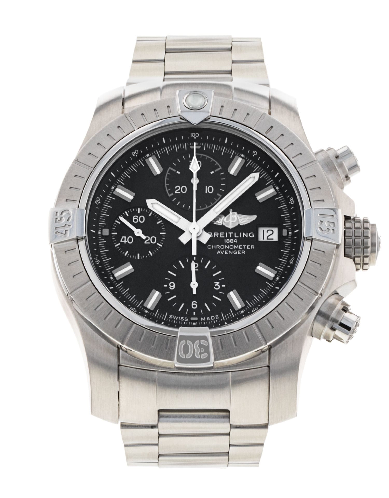 Breitling Avenger Chronograph 43 - cadran Baton noire