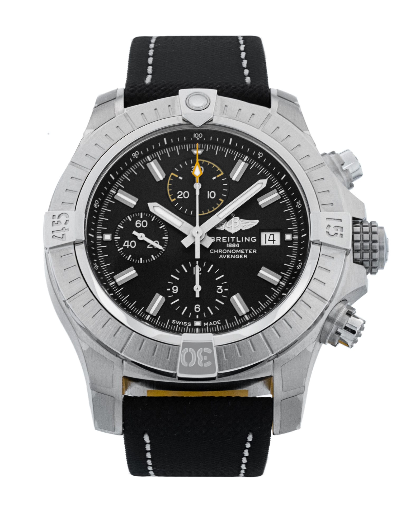 Breitling Avenger Chronograph 45 - cadran Baton noire