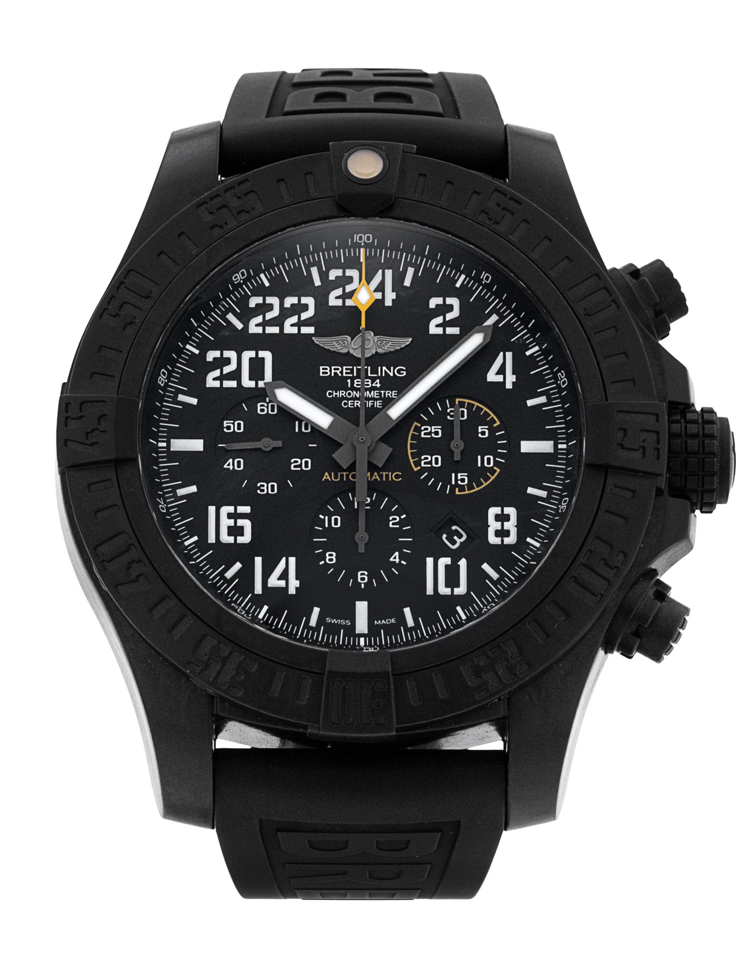 Breitling Avenger Hurricane - cadran Noir arabe