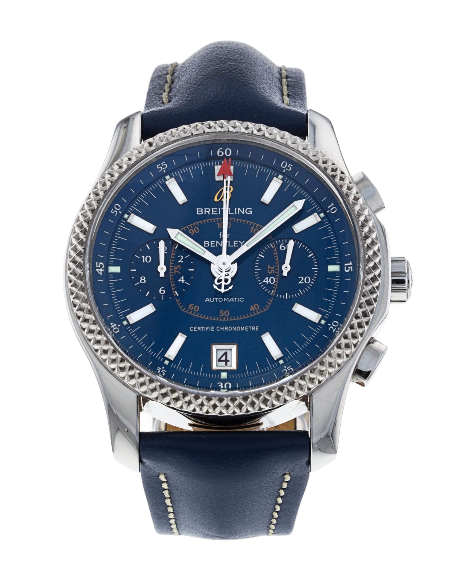 Breitling Bentley Mark VI - cadran Baton bleue