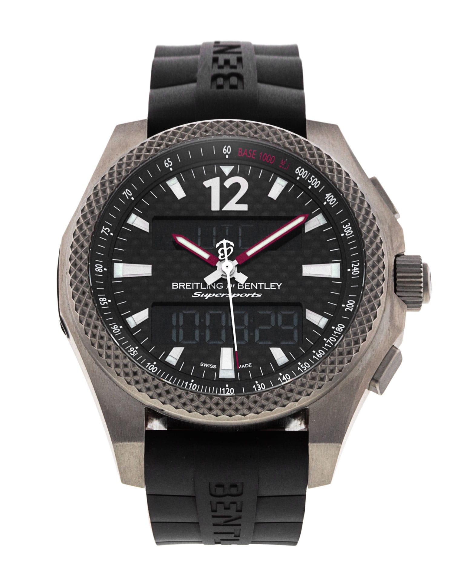 Breitling Bentley Supersports - cadran Noir