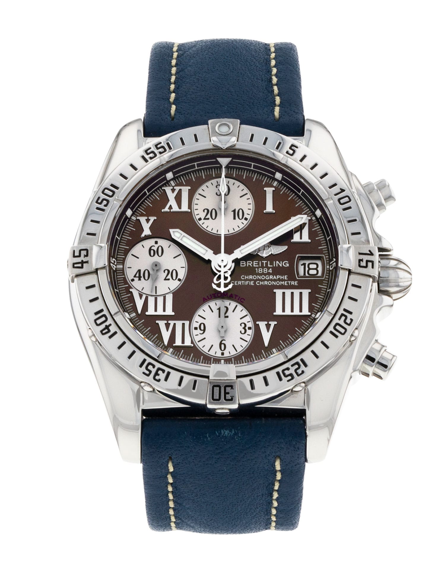 Breitling Chrono Cockpit - cadran Brun à chiffres romains