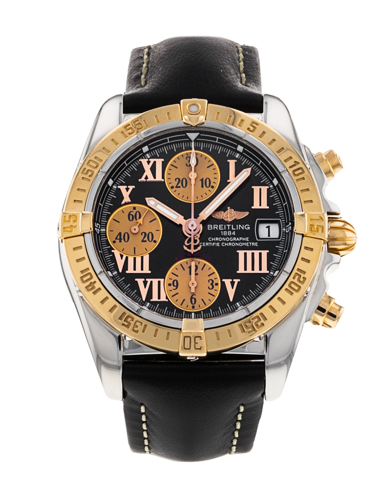 Breitling Chrono Cockpit - cadran Noir à chiffres romains