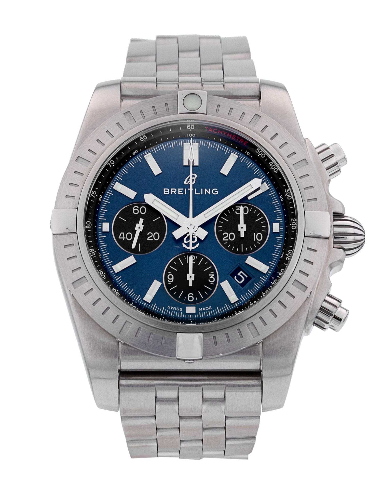 Breitling Chronomat - cadran Baton bleue