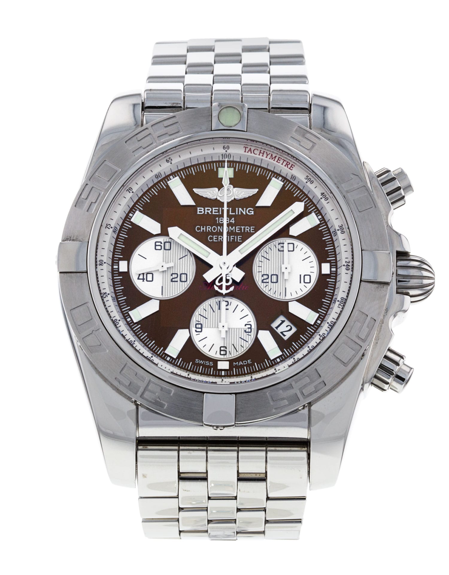 Breitling Chronomat 44 - cadran Baton brune