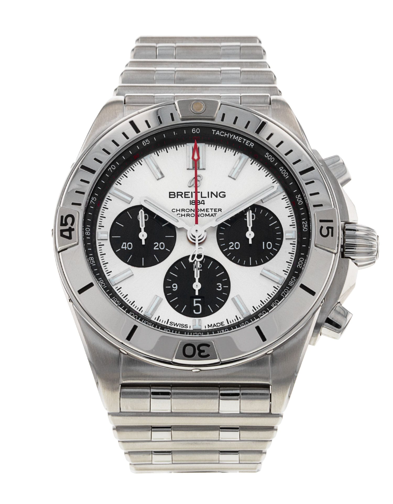 Breitling Chronomat B01 42 - cadran Baguette grise