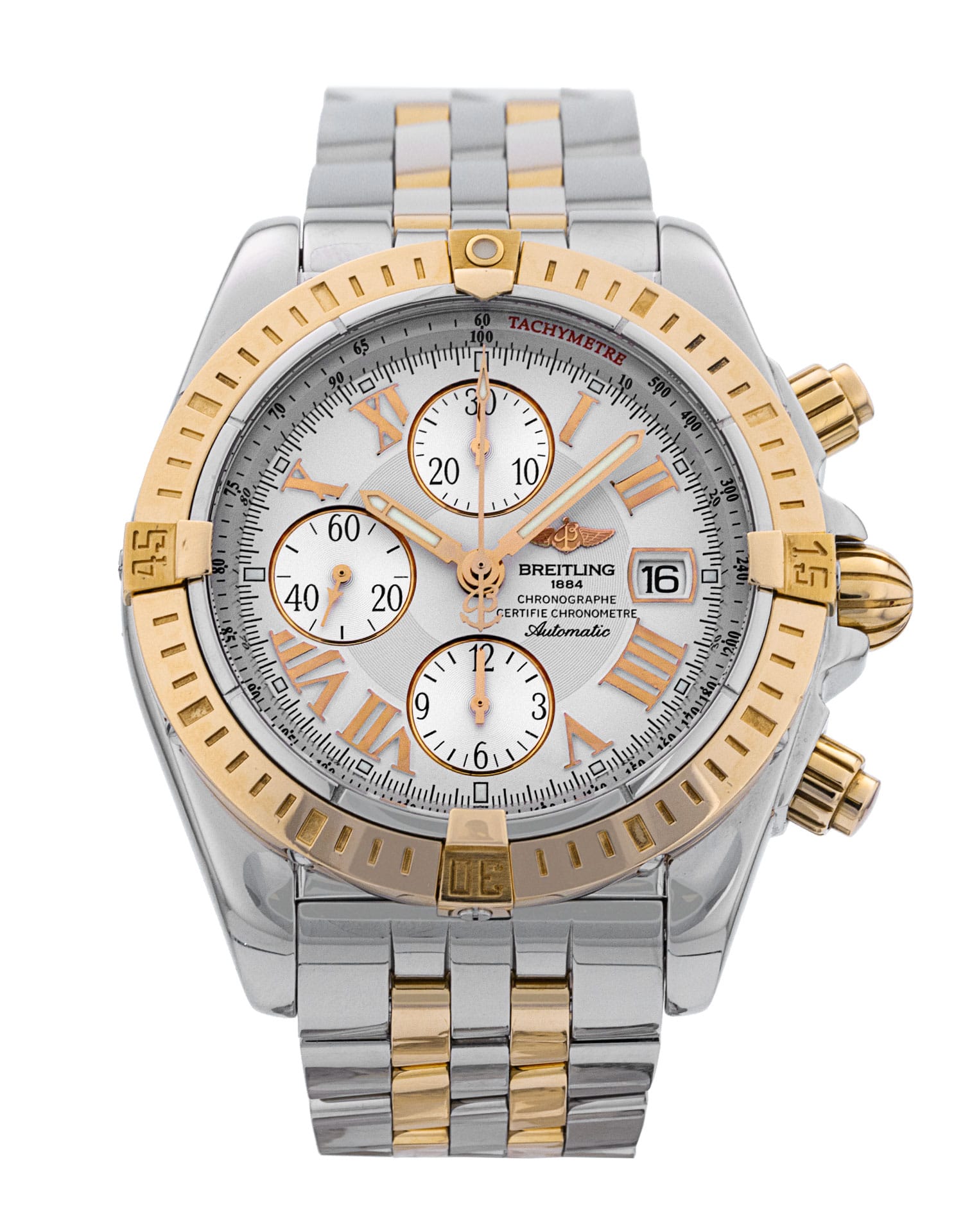 Breitling Chronomat Evolution - cadran Argent à chiffres romains