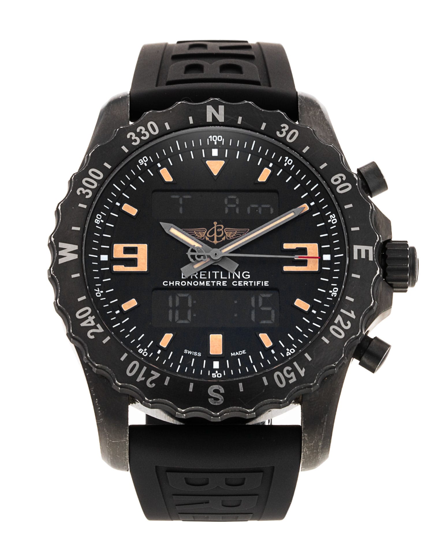 Breitling Chronospace - cadran Noir