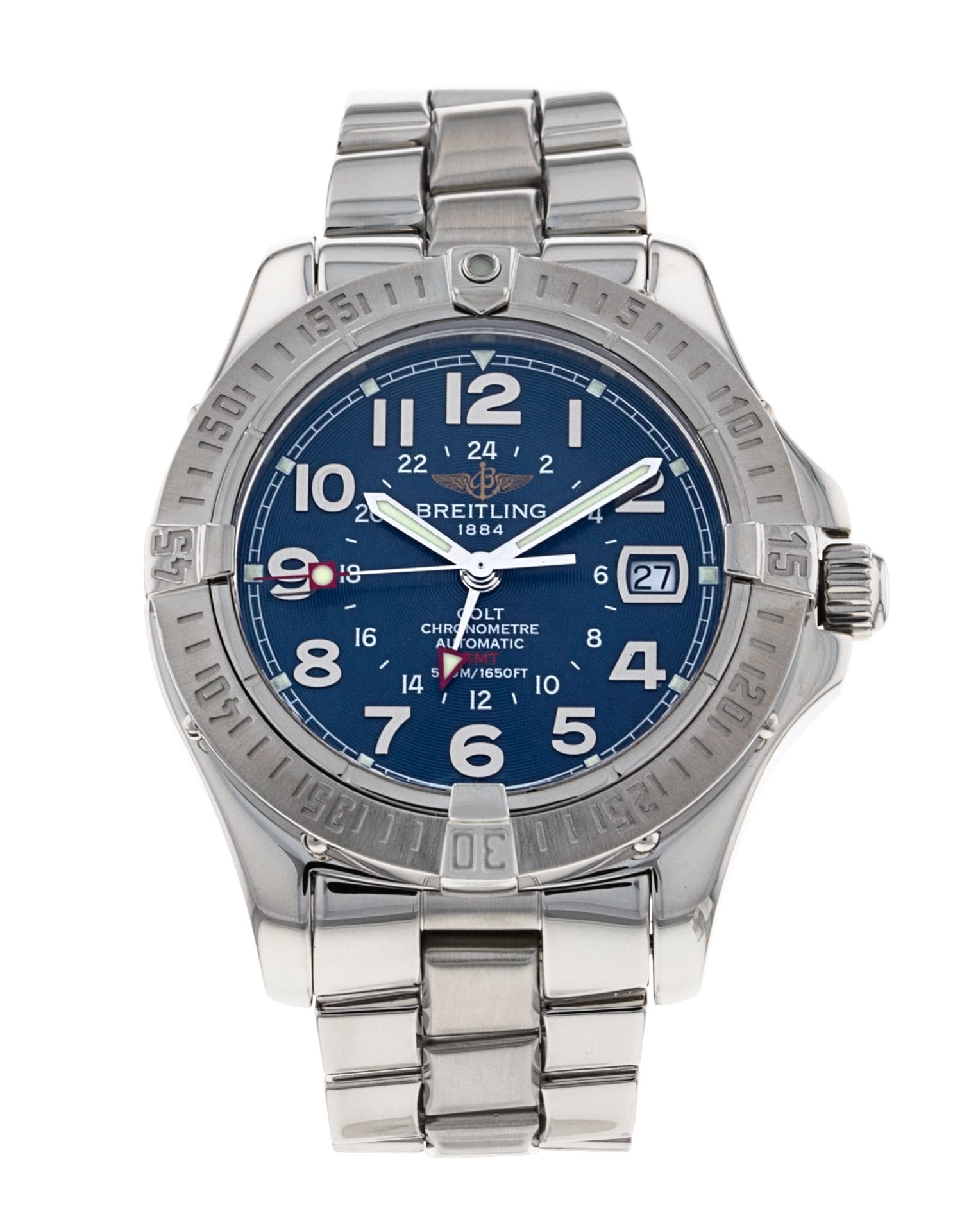Breitling Colt Auto - cadran Bleu Arabe