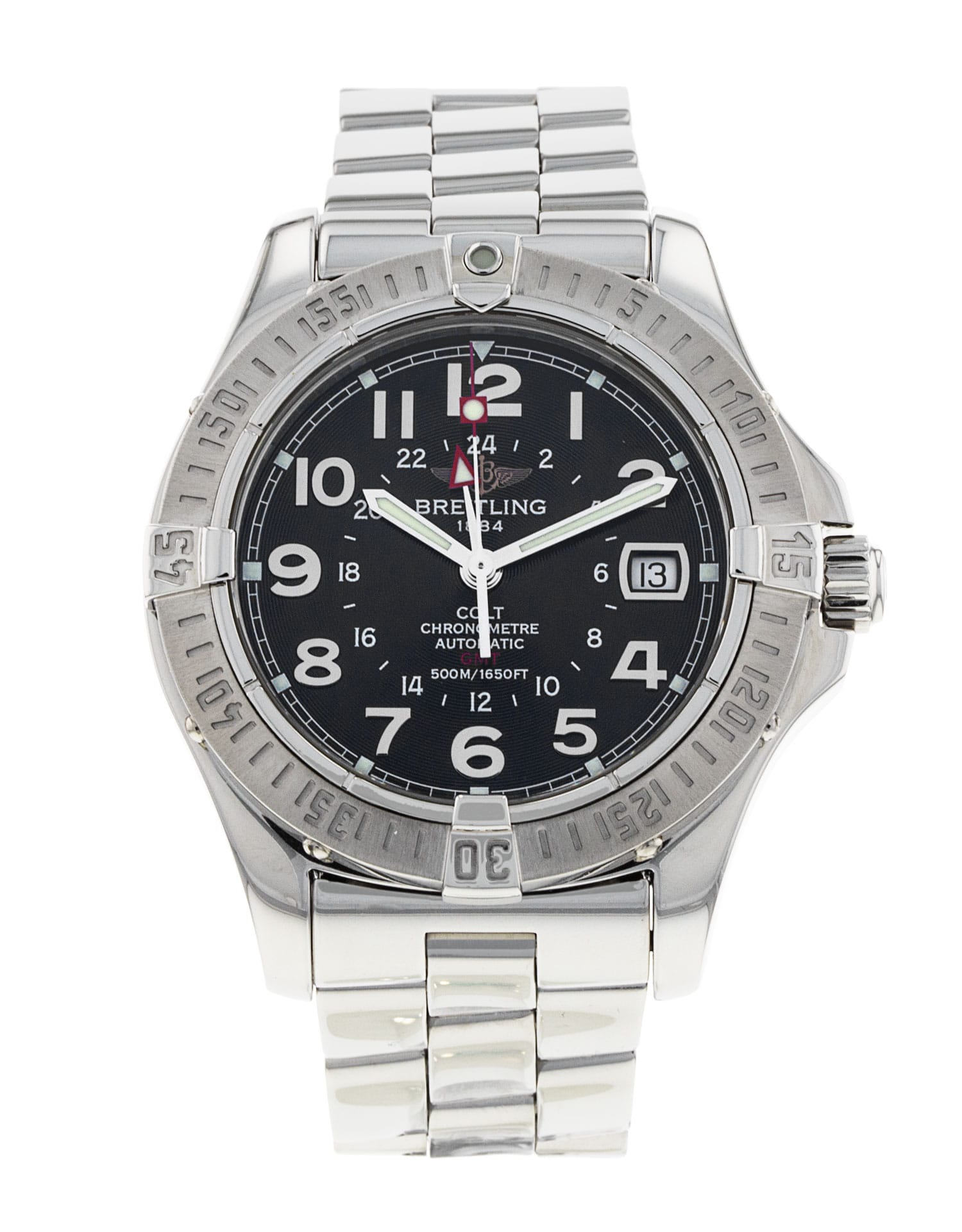 Breitling Colt Auto - cadran Noir arabe