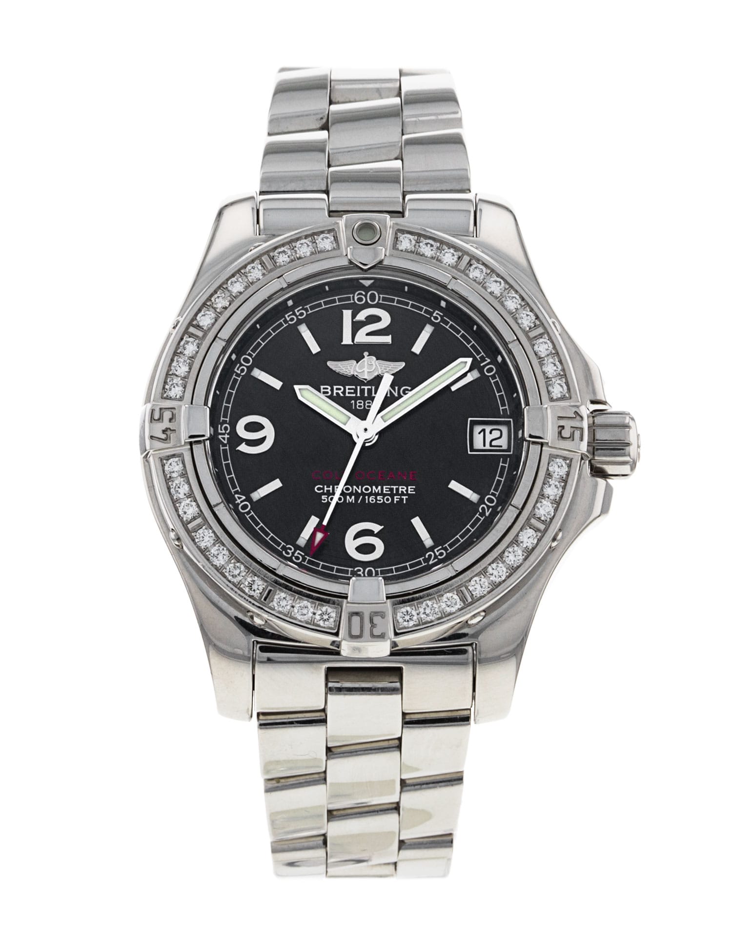 Breitling Colt Oceane - cadran Trimestre noir arabe