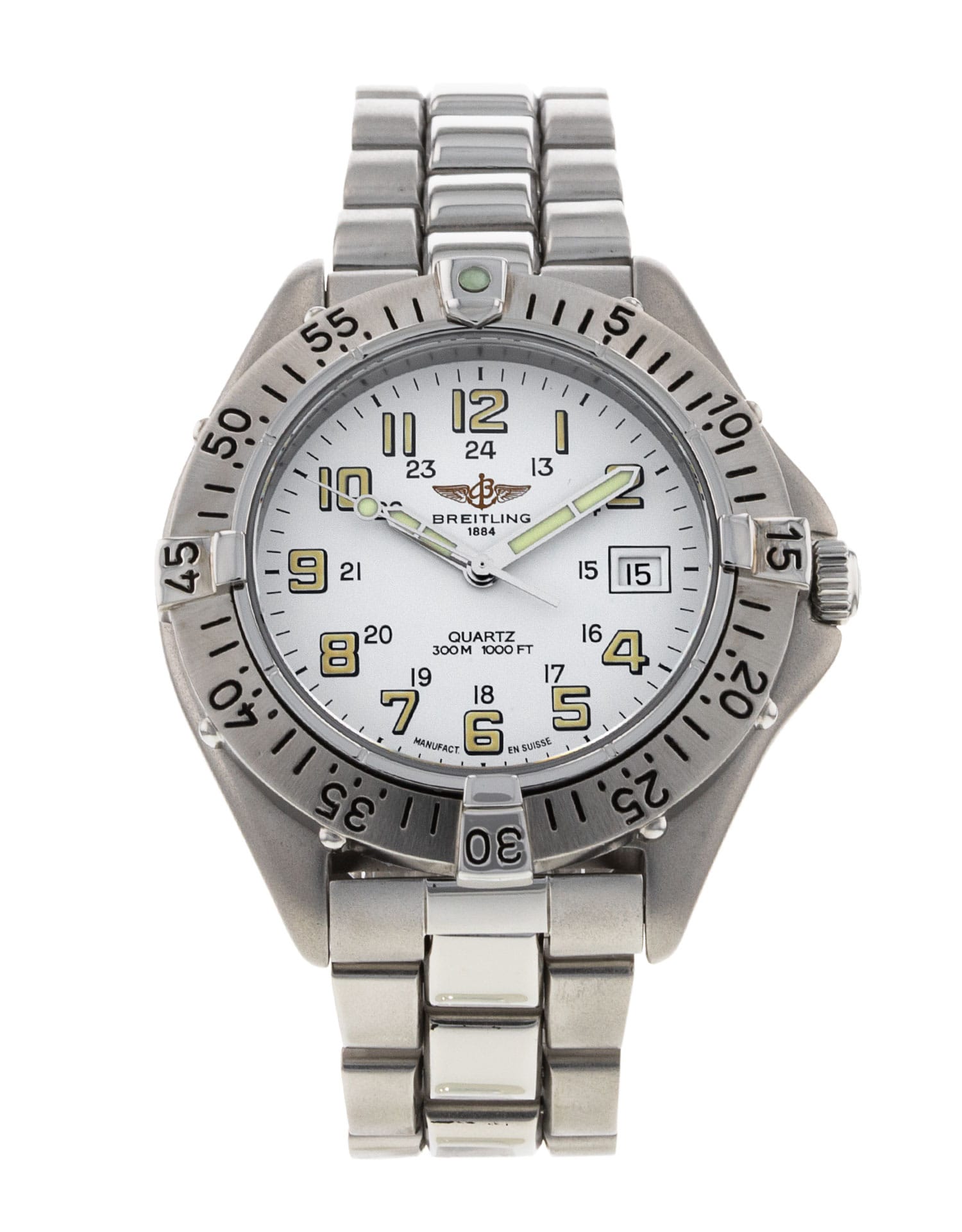 Breitling Colt Quartz - cadran Arabic blanc
