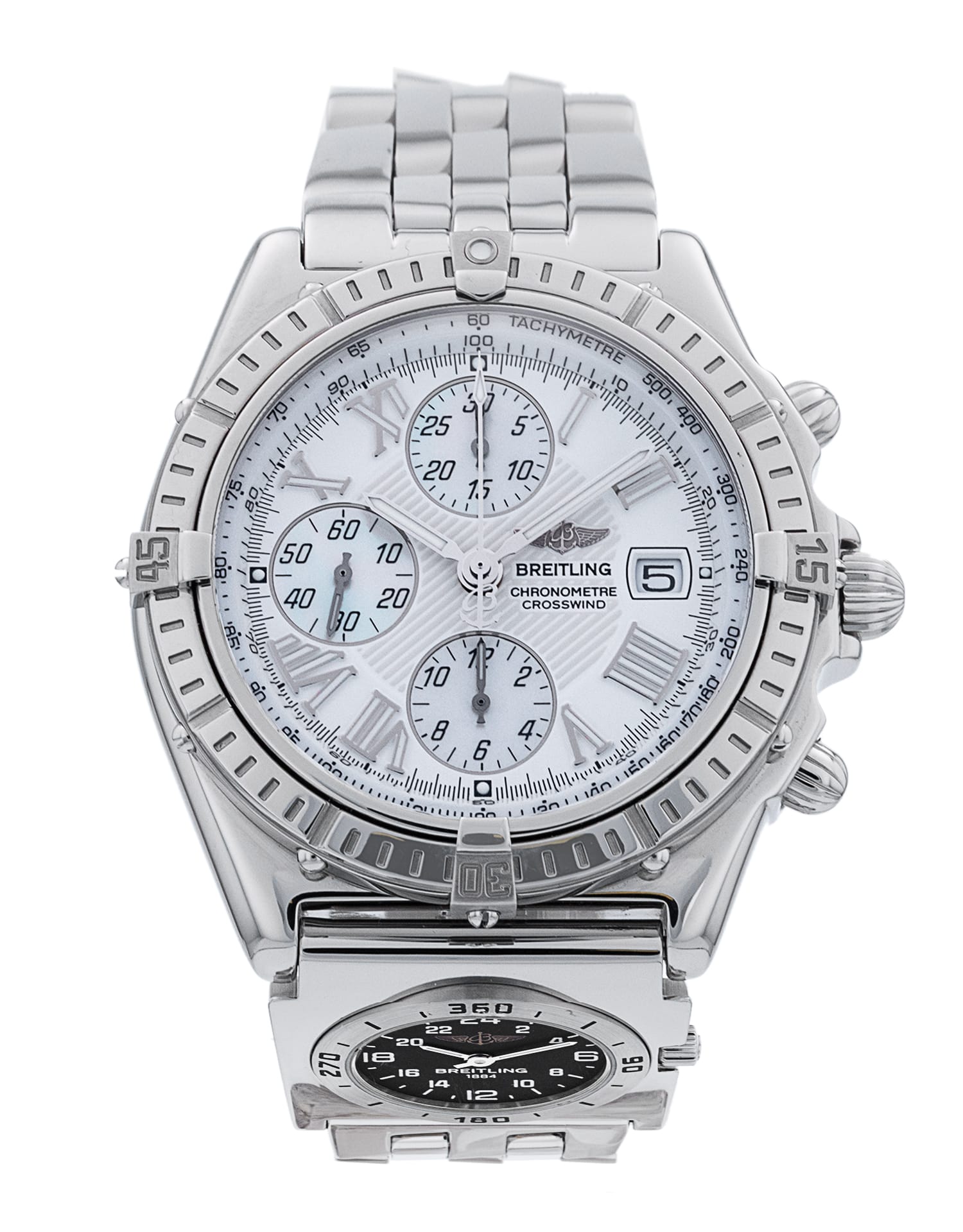 Breitling Crosswind - cadran Nacre blanc chiffre romains