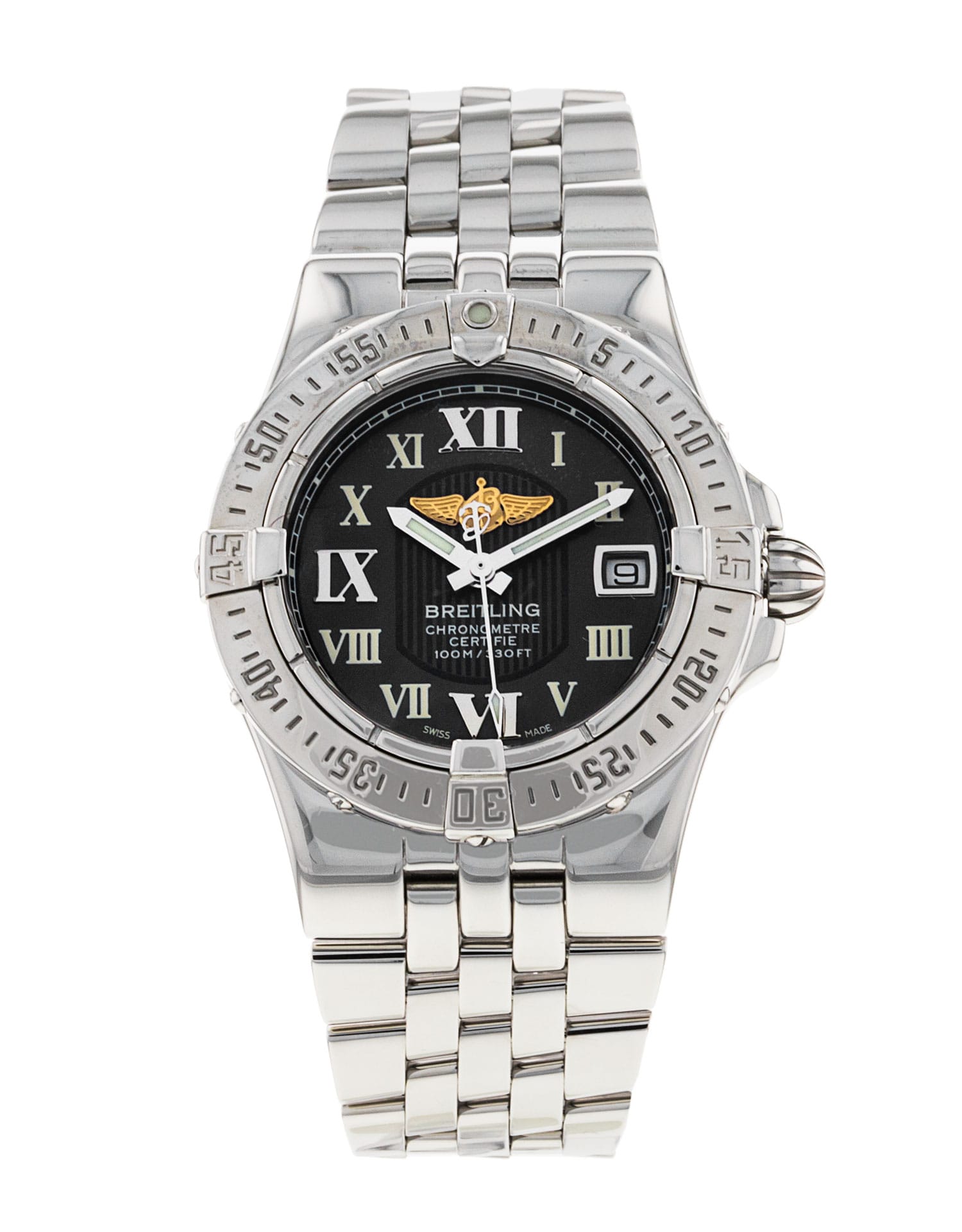 Breitling Galactic 30 - cadran Noir à chiffres romains