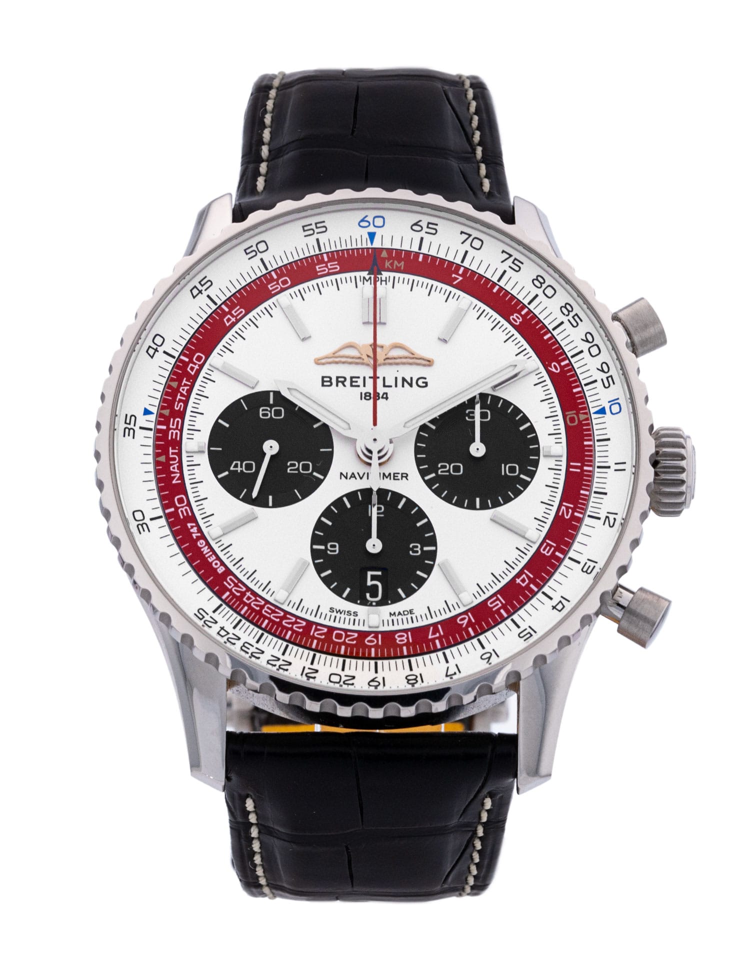 Breitling Navitimer B01 Chronograph 43 - cadran Baton de crème
