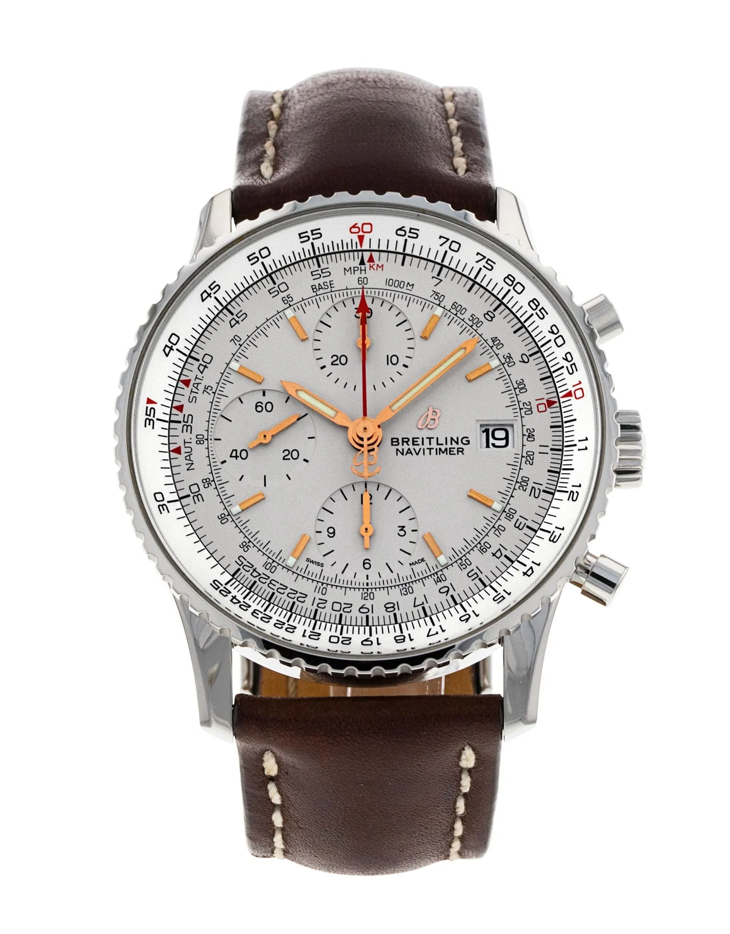 Breitling Navitimer Heritage - cadran Baton de crème