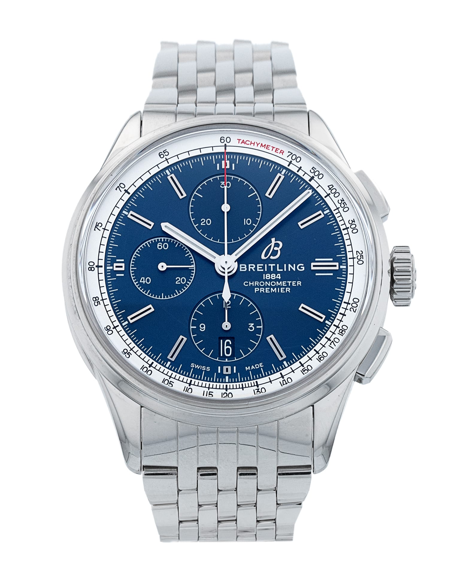Breitling Premier - cadran Baton bleue
