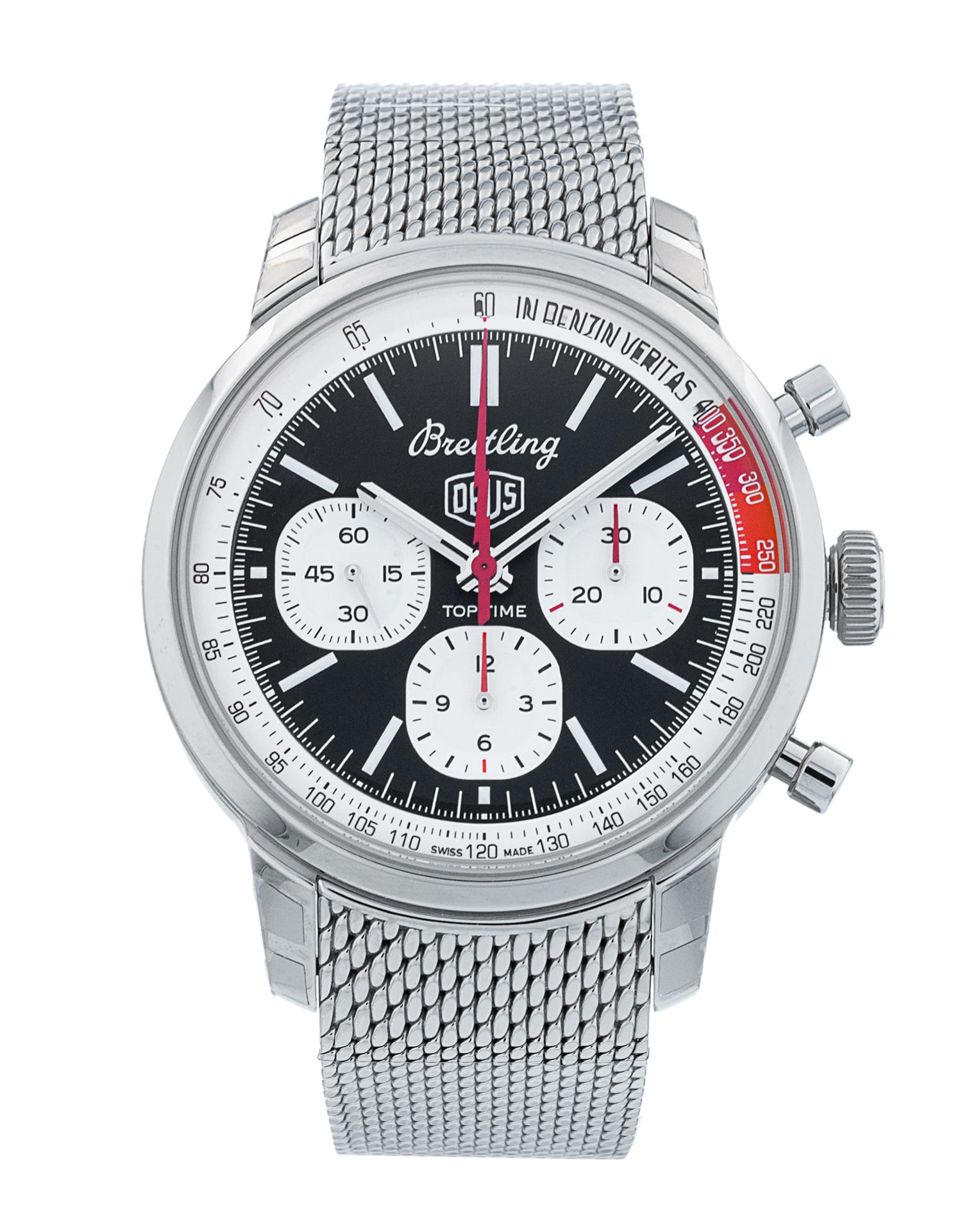 Breitling Top Time - cadran Noir et un bracelet e Métal