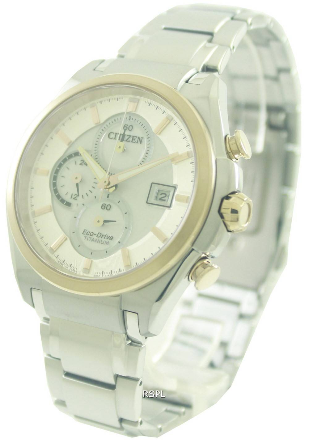 Citizen Eco-Drive chronographe titane Super CA0356-55 a
