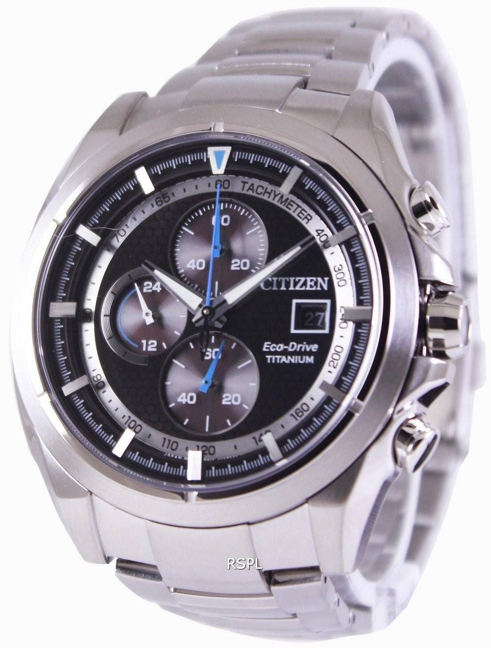 Montre Citizen Eco-Drive Titanium Chronograph CA0550-52E masculine