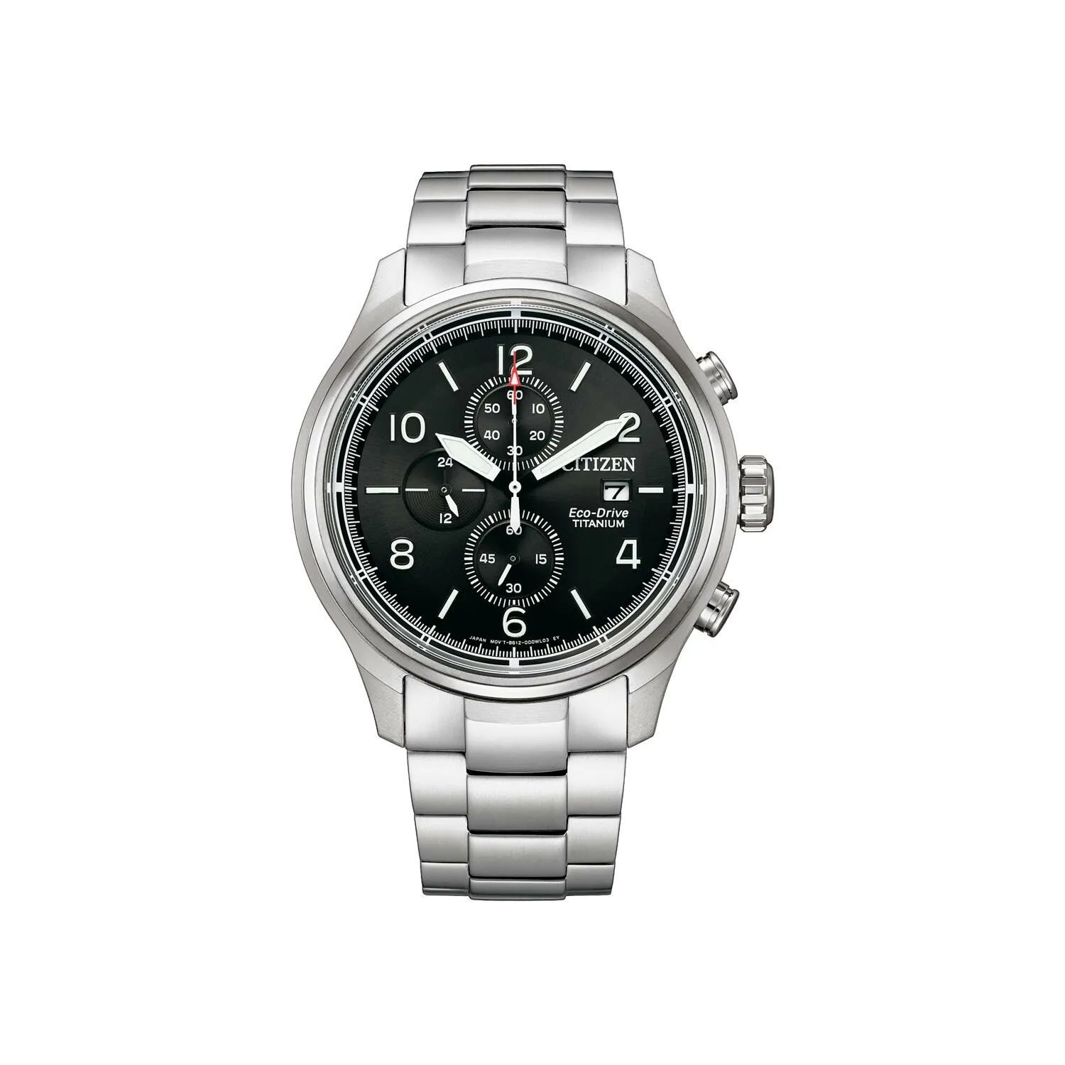 Achat Montre Citizen Eco-Drive Super Titanium Heritage 3 hands CA0810-88E