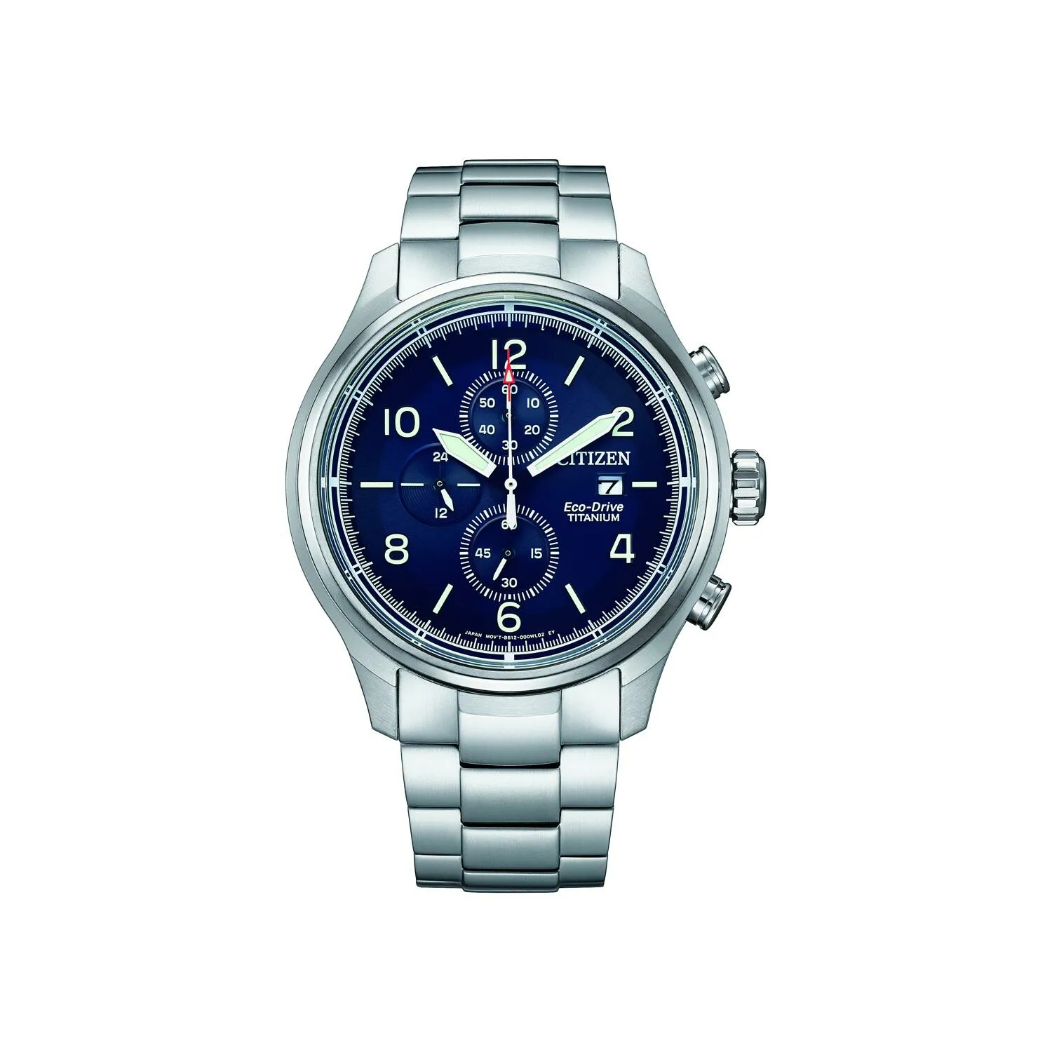 Achat Montre Citizen Eco-Drive Super Titanium Heritage 3 hands CA0810-88L