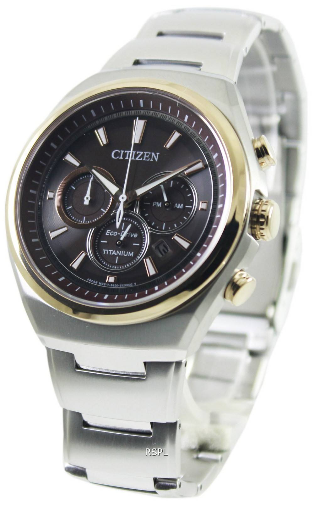 Montre Citizen Eco-Drive Titanium Chronograph CA4024-53W masculine