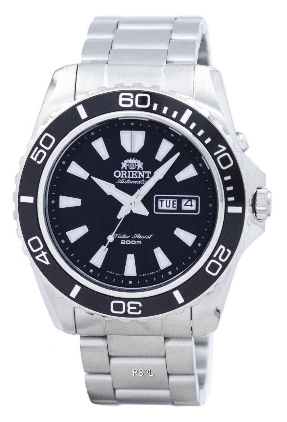 Orient Mako automatique 200 m Diver CEM75001BR montre homme