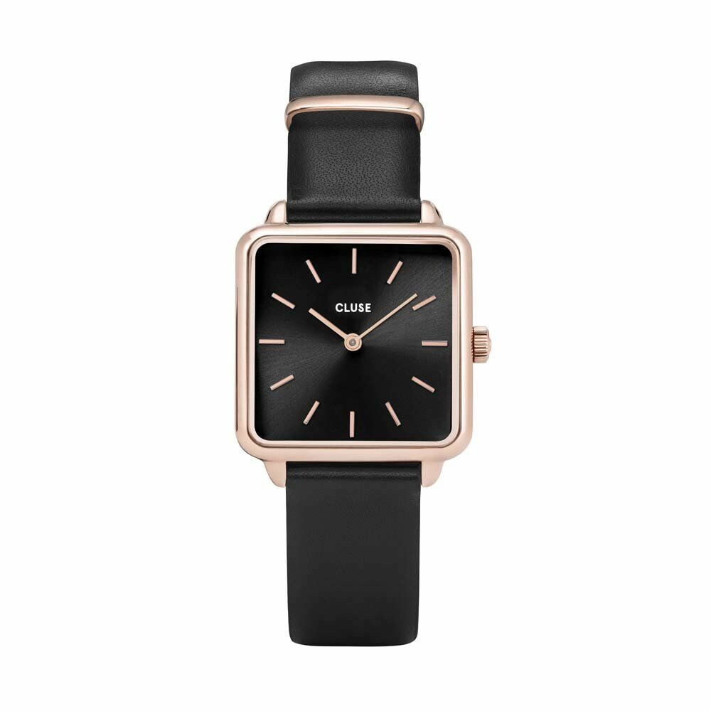 Montre Cluse La Garçonne Rose Gold Black/Black