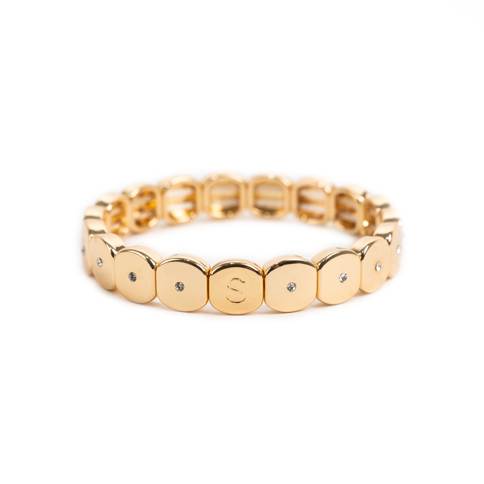 Colorful - Gold & Strass - Bracelet - Simone à Bordeaux