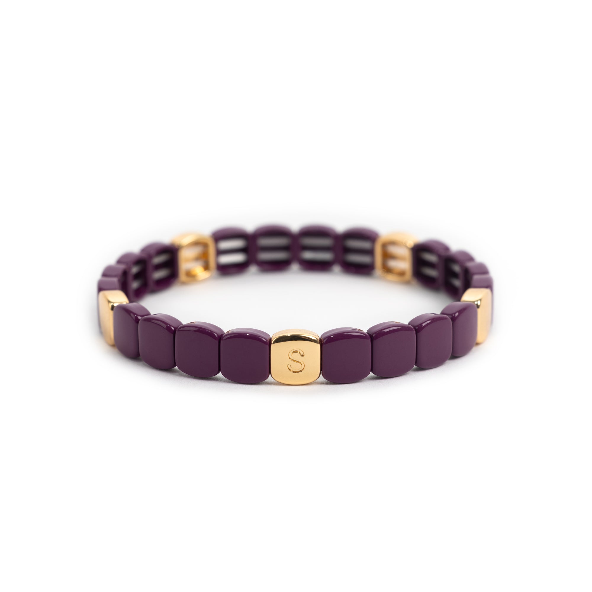 Colorful Midi - Prune - Bracelet - Simone à Bordeaux