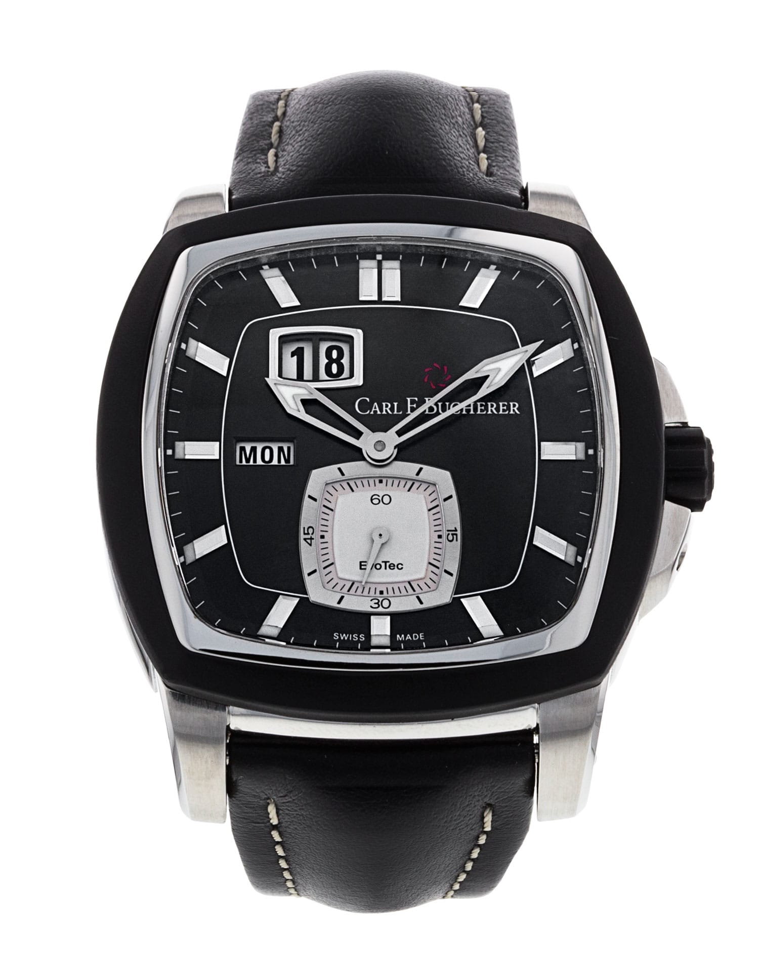 Carl F. Bucherer Patravi - cadran Baton noire