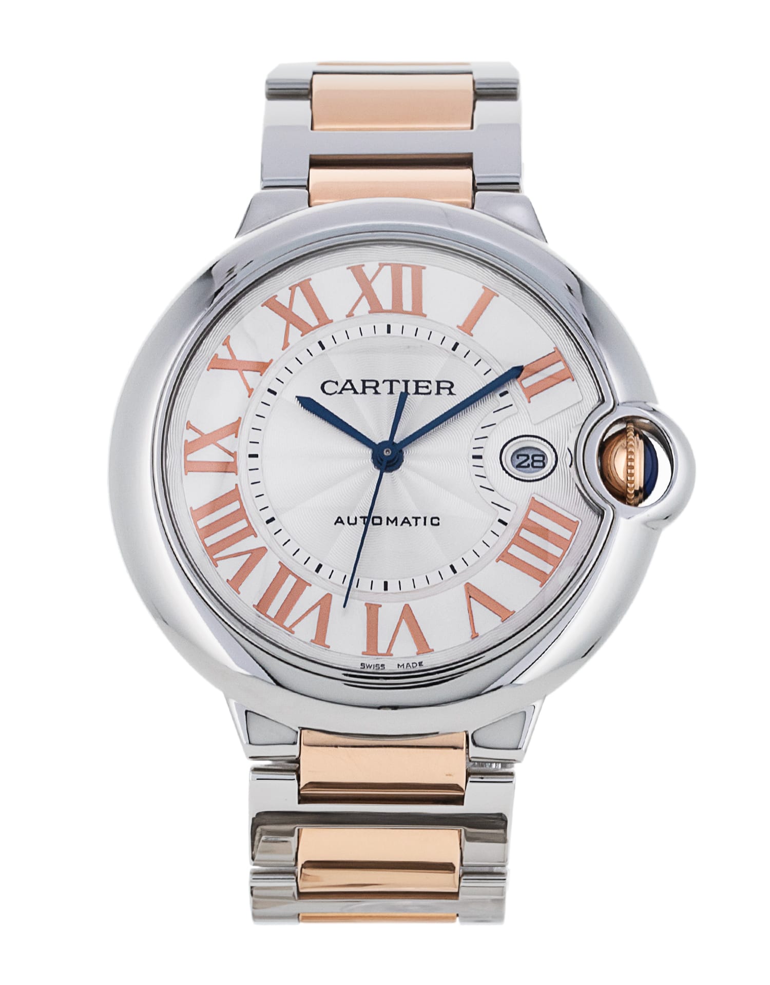 Cartier Ballon Bleu - cadran Argent à chiffres romains