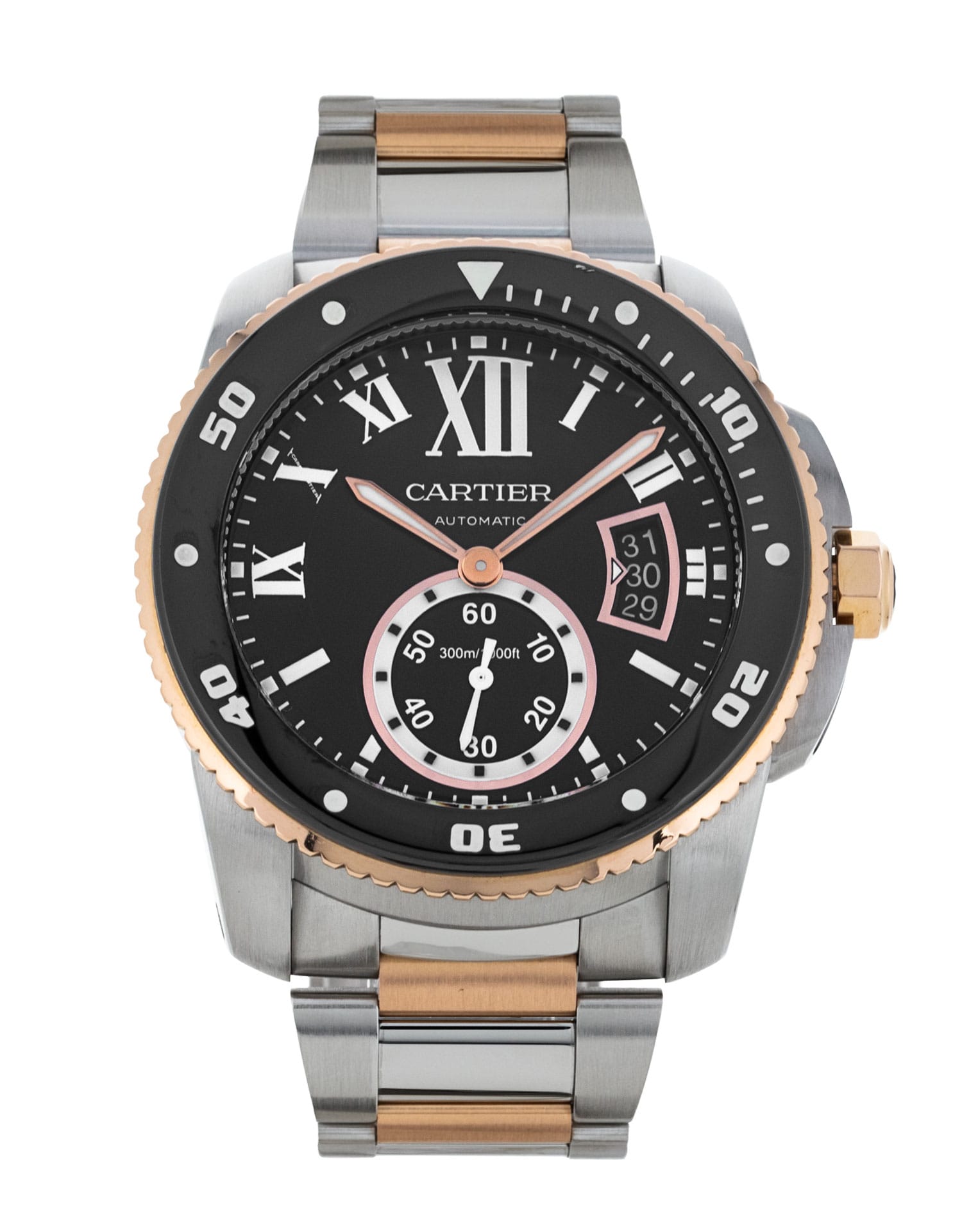 Cartier Calibre De Cartier - cadran Baton noire