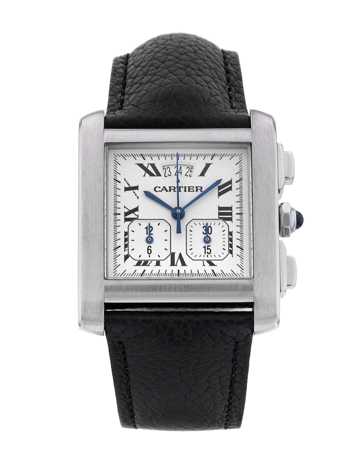 Cartier Chronoflex - cadran Argent à chiffres romains