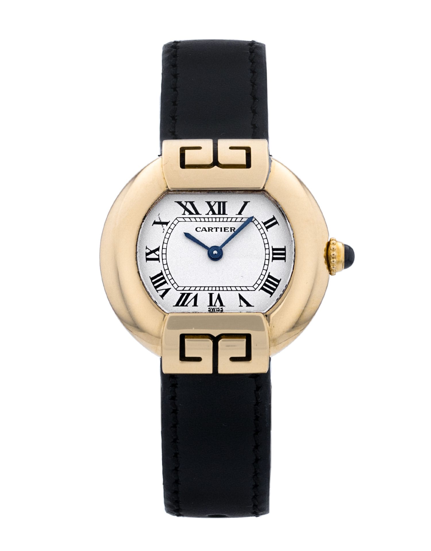 Cartier Ellipse - cadran Argent à chiffres romains