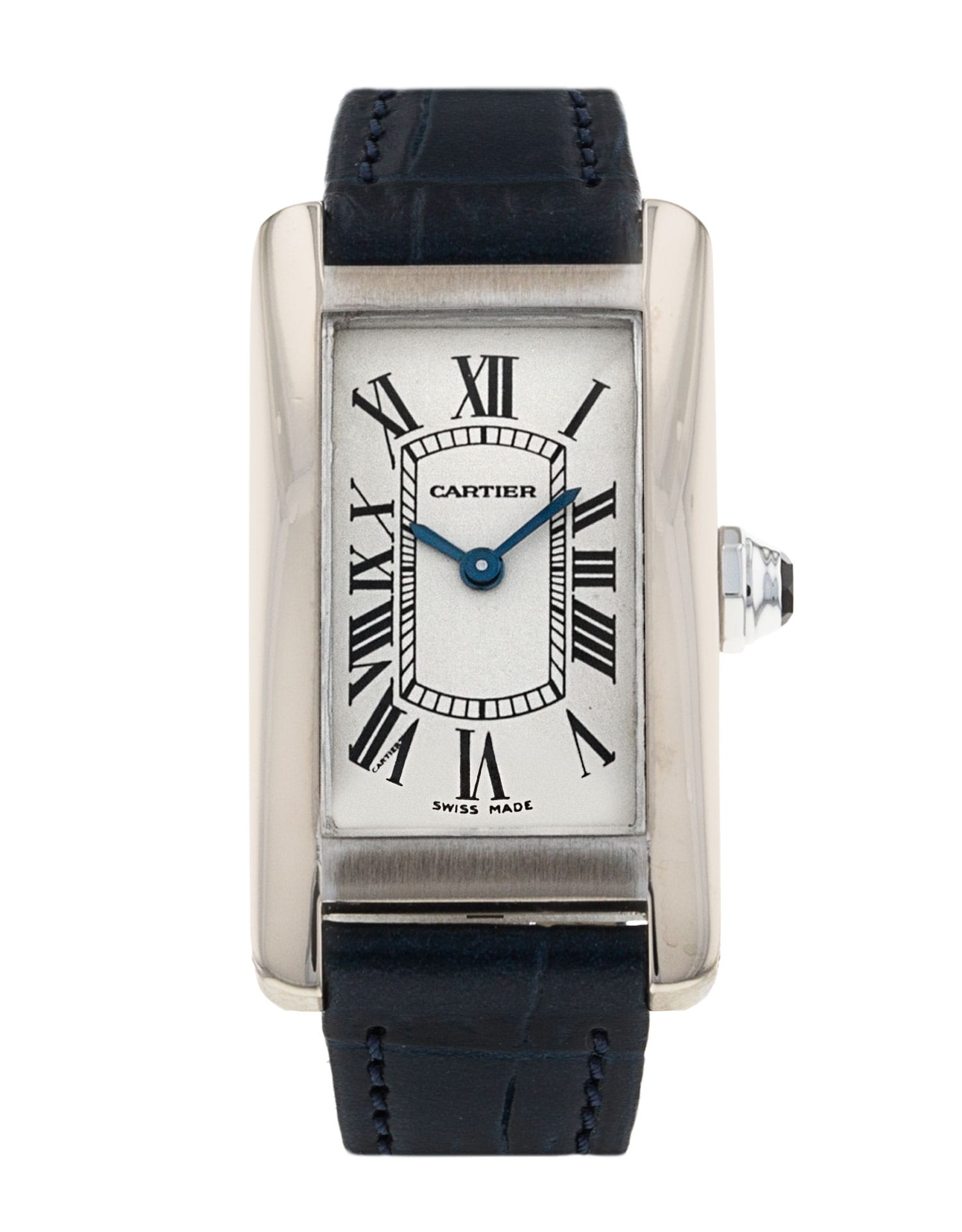 Cartier Tank Americaine - cadran Blanc à chiffres romains