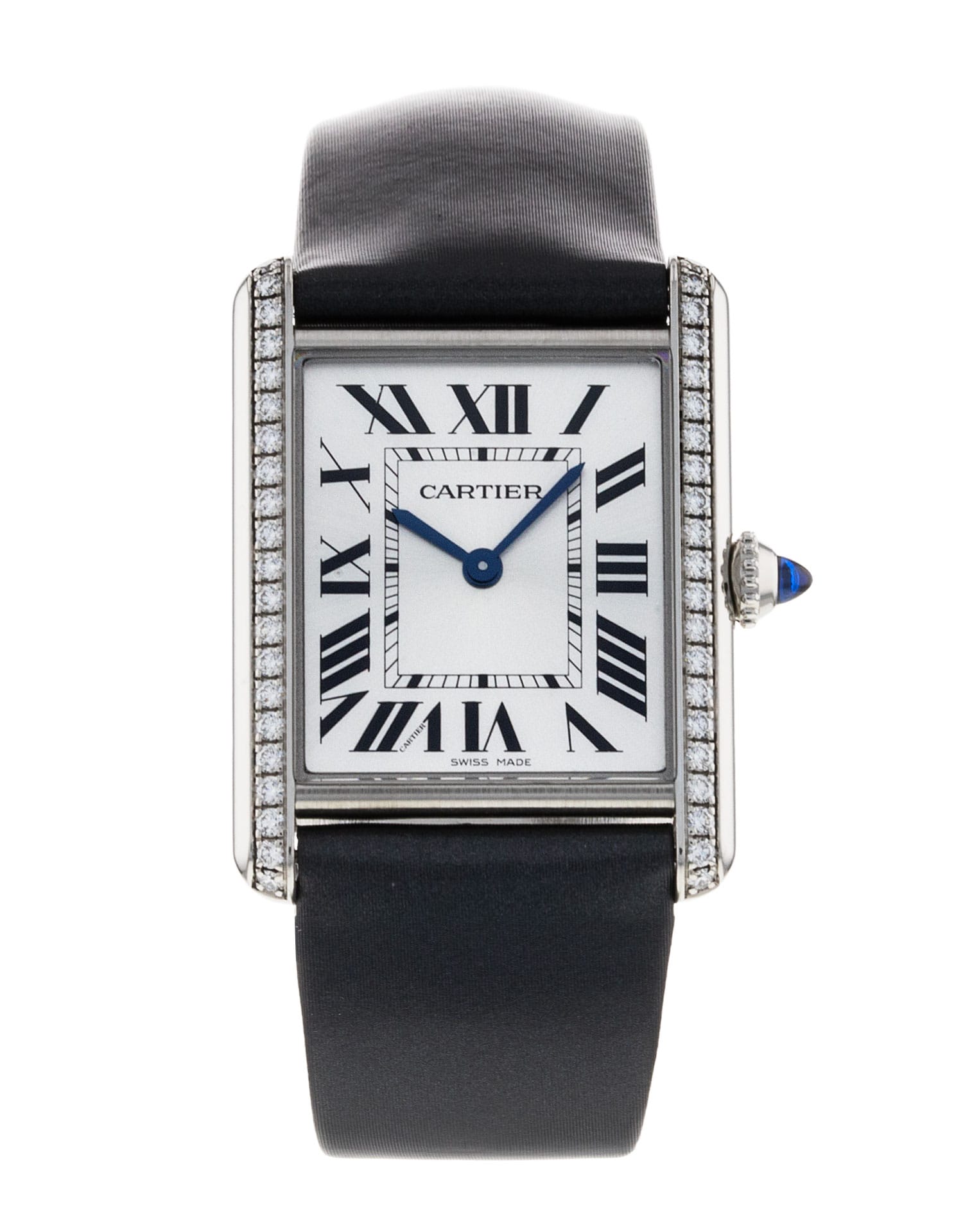 Cartier Tank Must - cadran Argent à chiffres romains