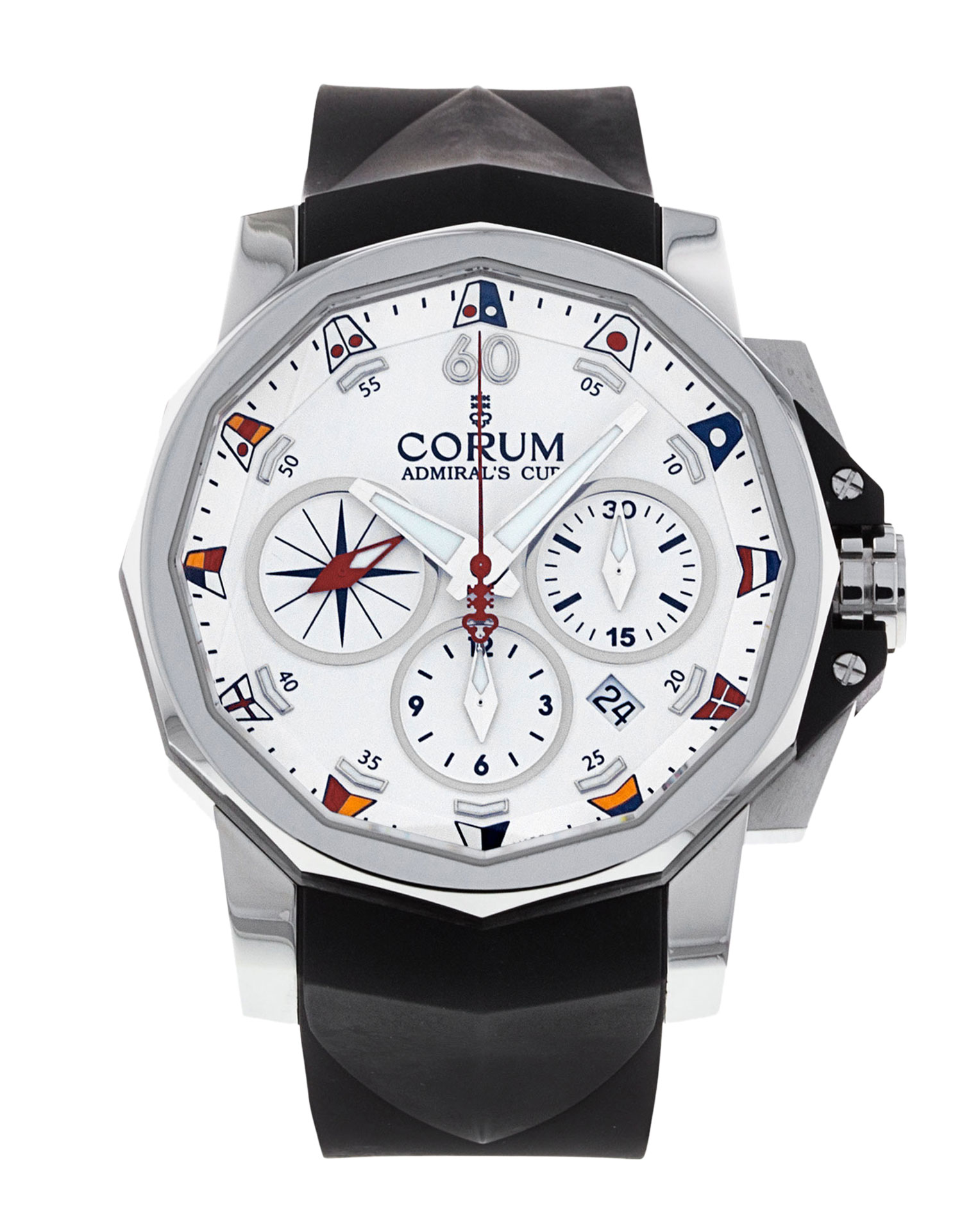 Corum Challenge 44 - cadran Baguette blanche