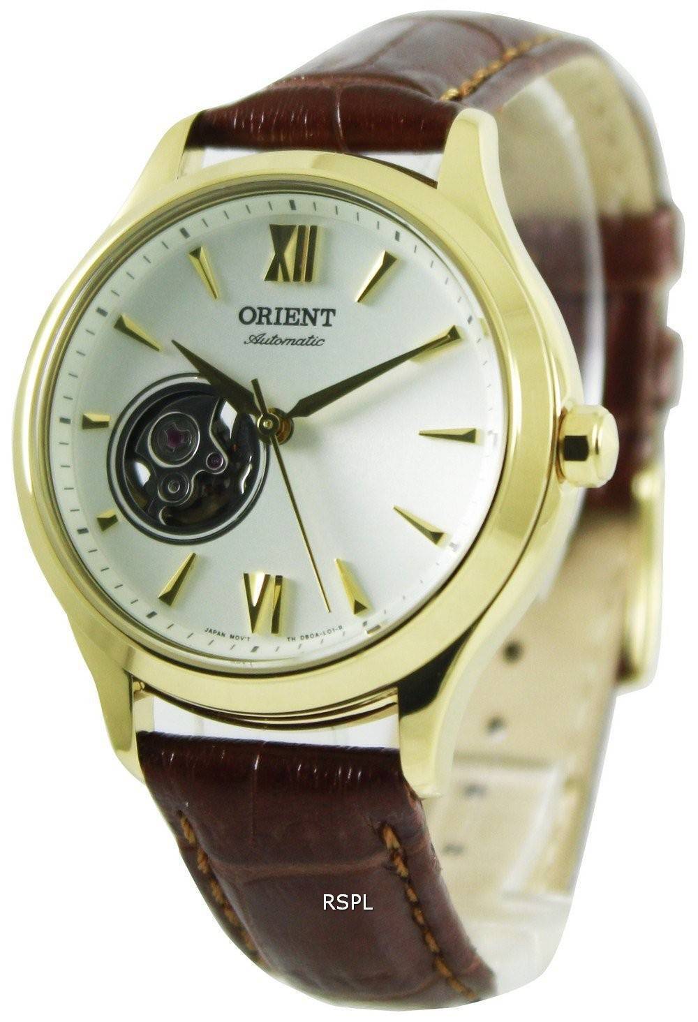 Orienter la montre classique coeur ouvert automatique DB0A003W féminin