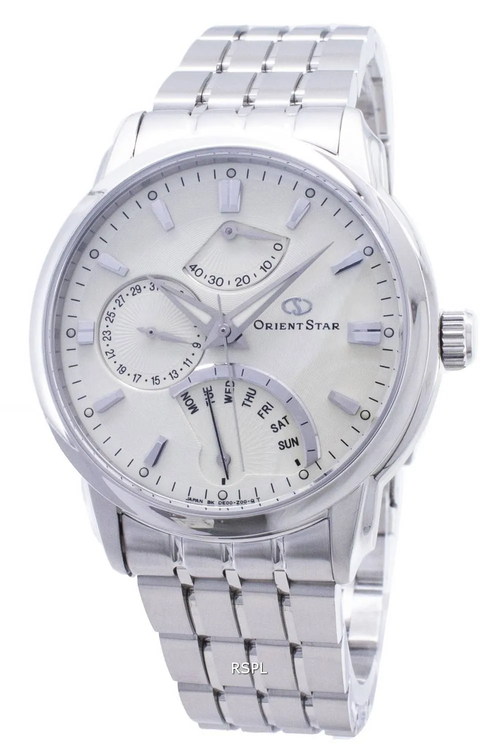 Orient Star rétrograde Power Reserve DE00002W montre homme