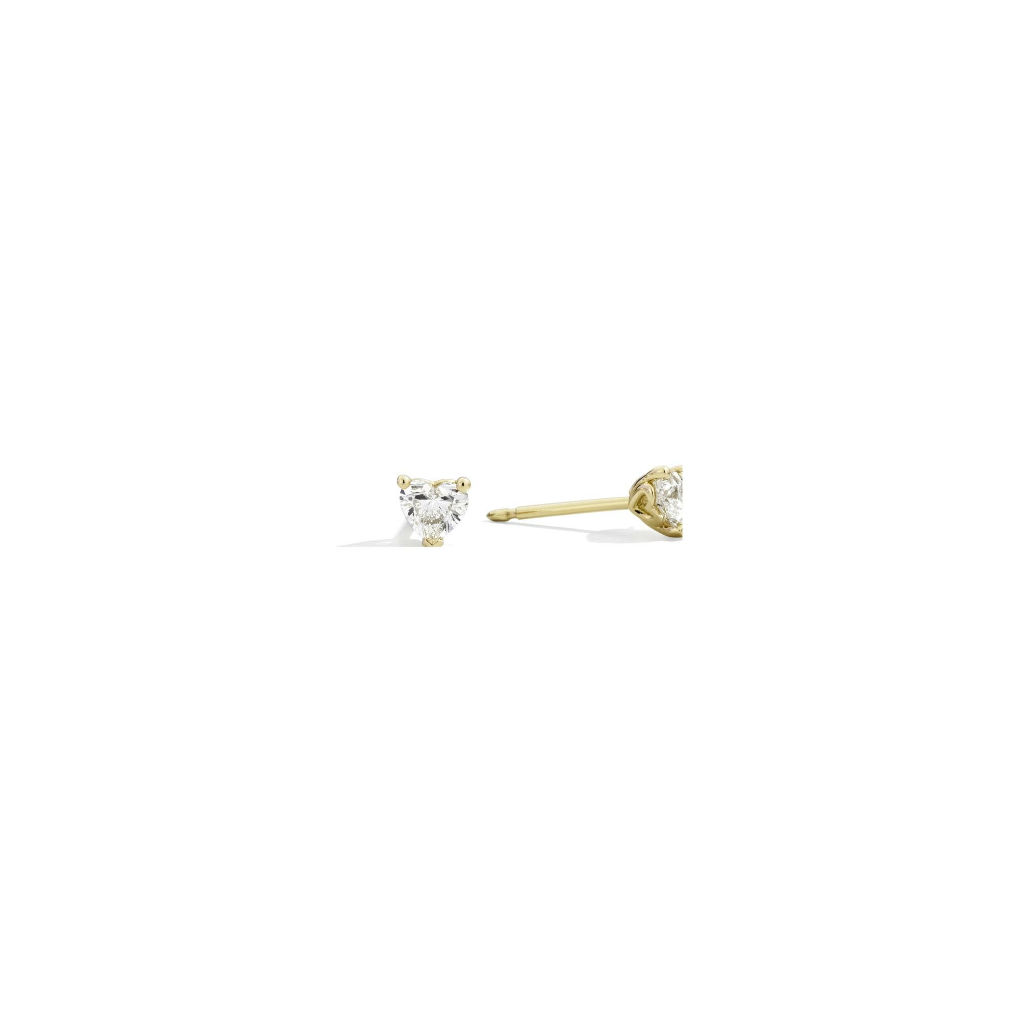 Achat Boucles d'oreilles Recarlo Anniversary Love en or jaune et Diamant 0.31ct